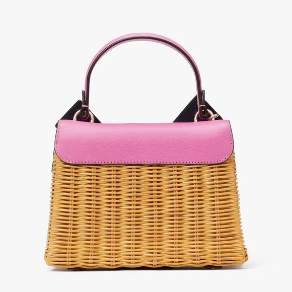 NWT Kate Spade Tee Time Wicker 3D Windmill Top-handle Bag - Picture 10 of 16